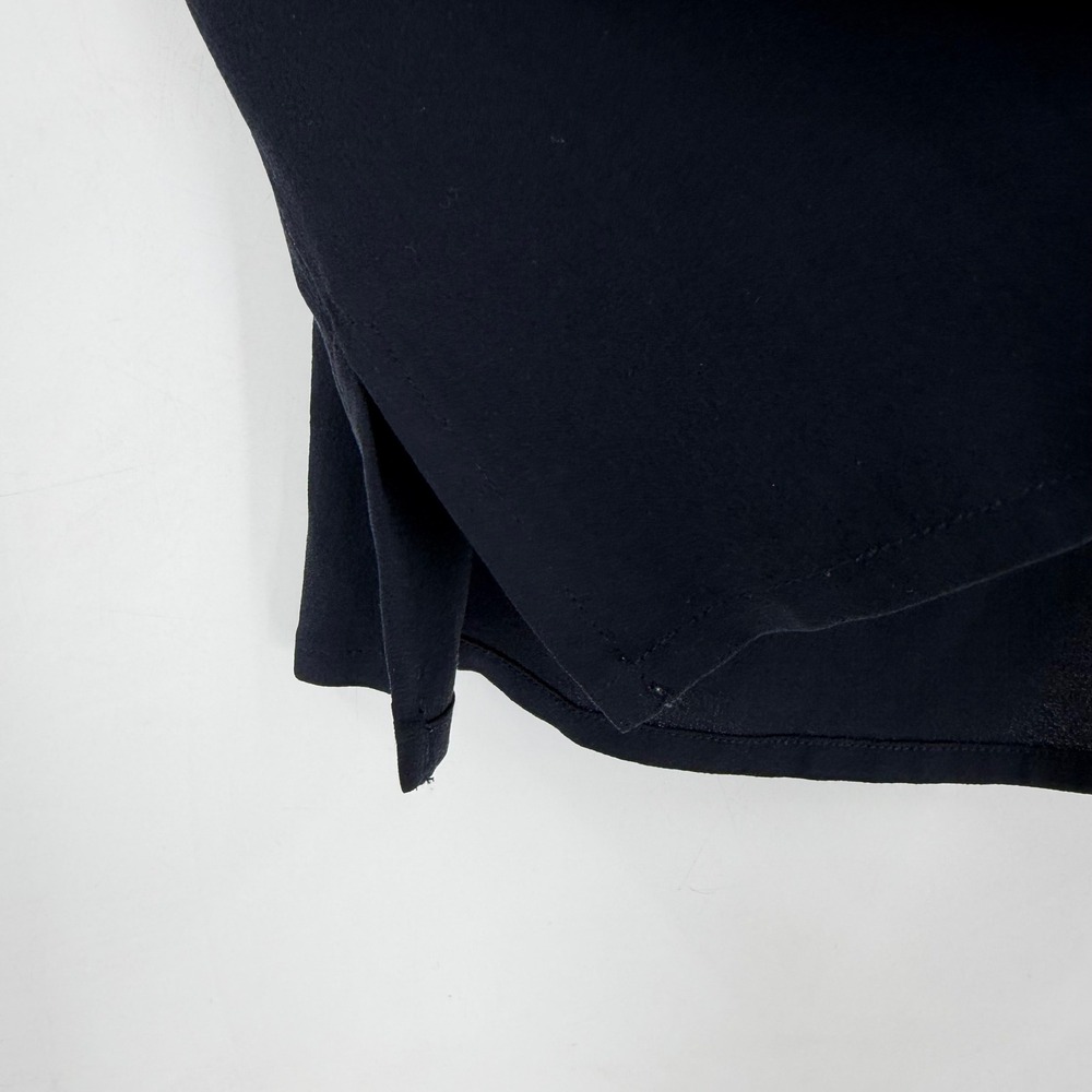 Eileen Fisher Silk Camisole Women S‎ Navy Blue Spaghetti Strap Minimalist Chic - Picture 5 of 8